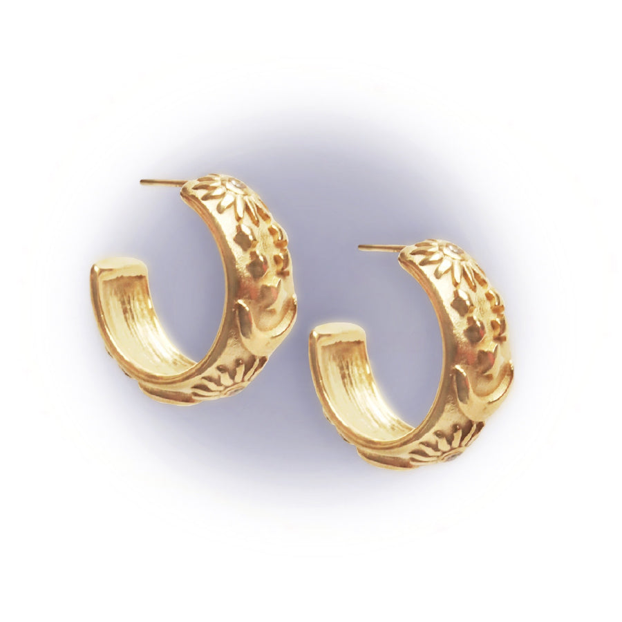 Chelsey Gold Hoops