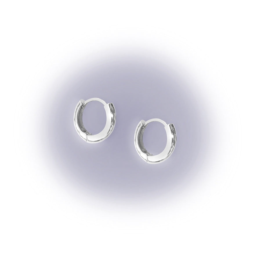 Basic Silver Hoops