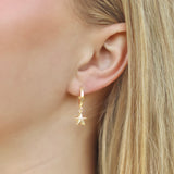 Mini Starfish Earrings