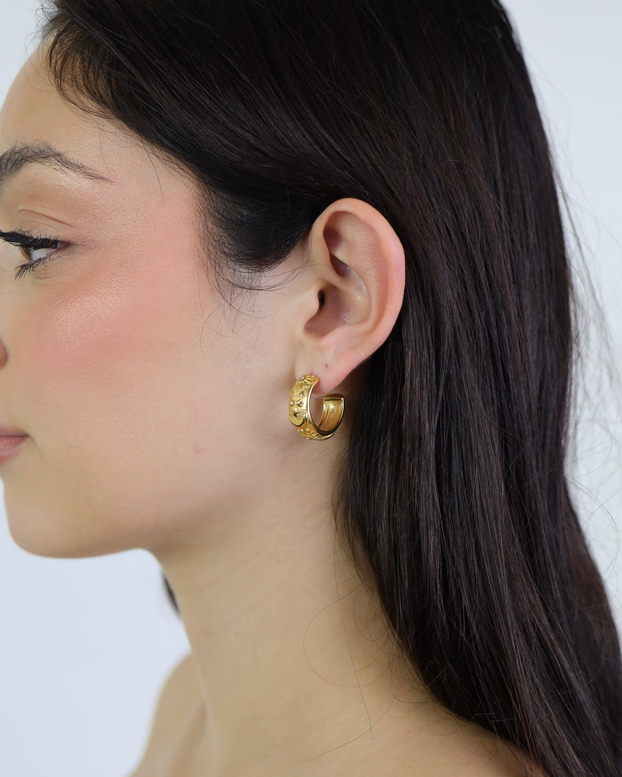 Chelsey Gold Hoops