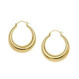 Gold Bridgette Hoops
