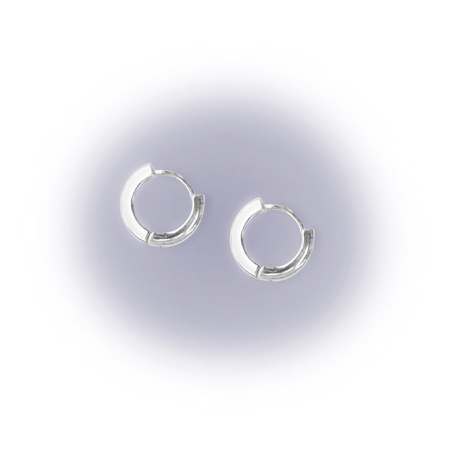 Basic Silver Hoops