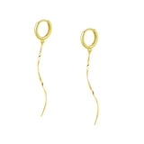Gold Dainty Dangle Earrings