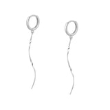 Silver Dainty Dangle Earrings