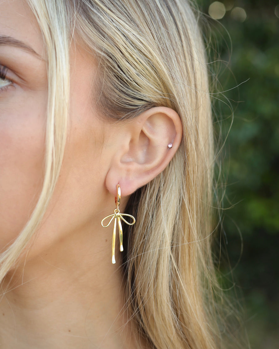 Macey Bow Earrings