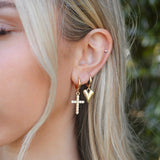 Simone Heart Earrings