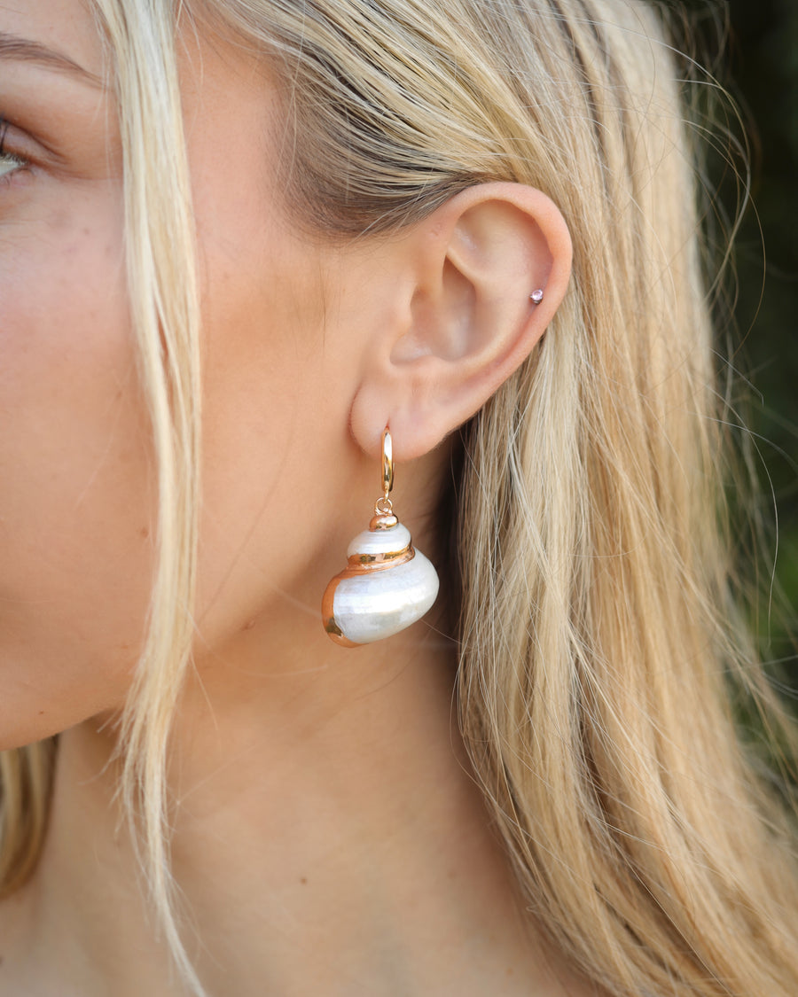 Lena Shell Earrings