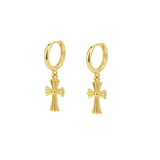 Jaeden Cross Earrings