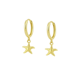 Mini Starfish Earrings