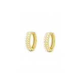 Gold Pearl Huggies