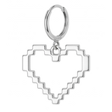 Pixel Heart Earrings