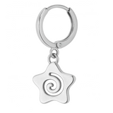 Swirly Star Earrings