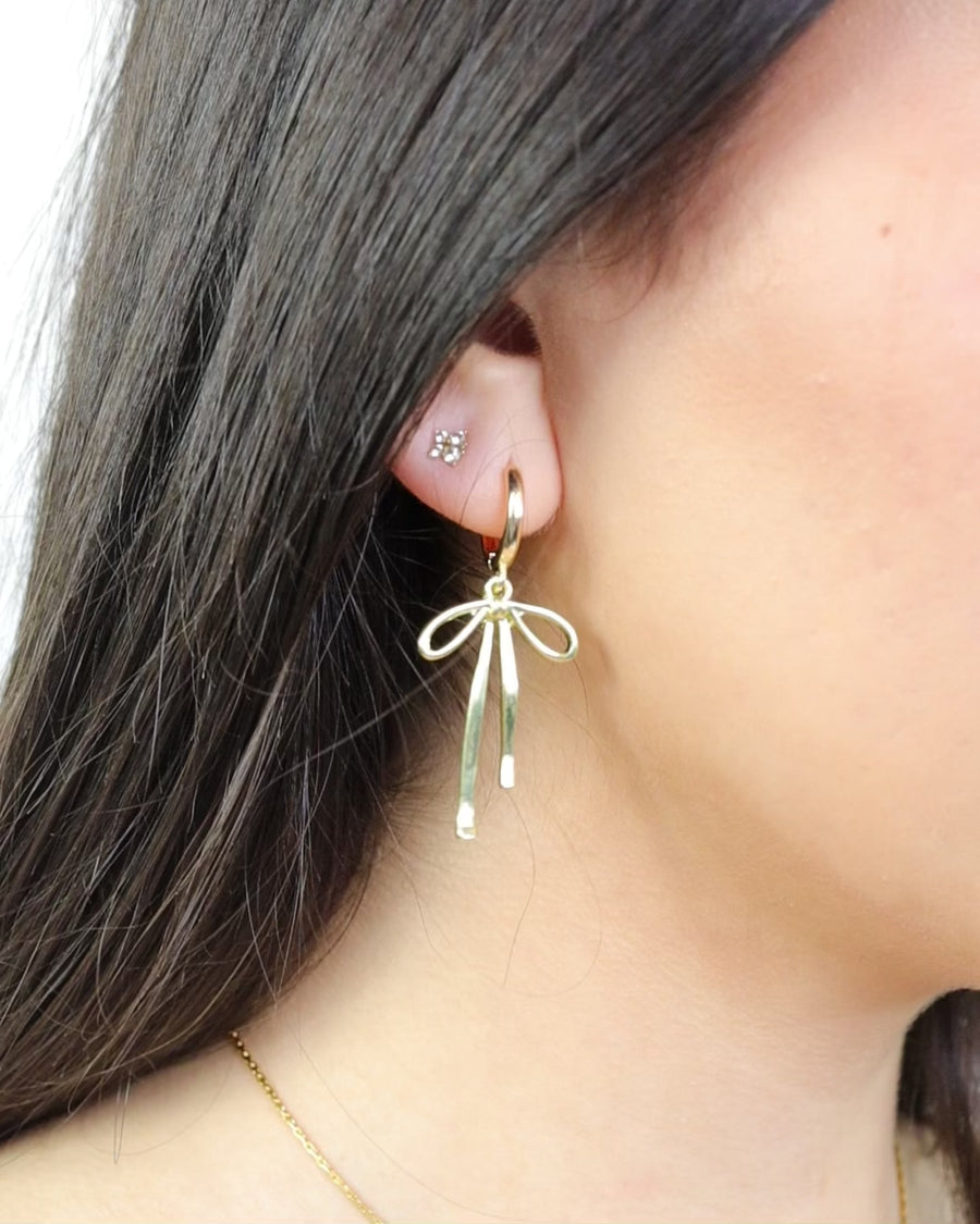 Macey Bow Earrings