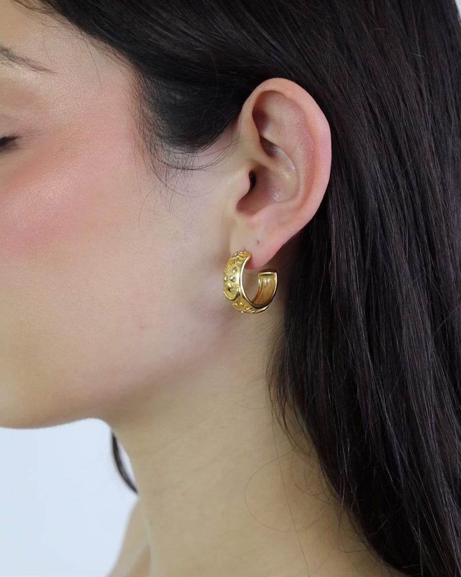 Chelsey Gold Hoops